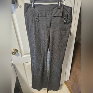 Iz Byer Charcoal Boot Cut Pants